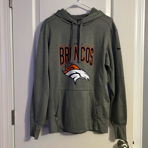 Men’s Nike NFL broncos hoodie size medium - Picture 1 of 6